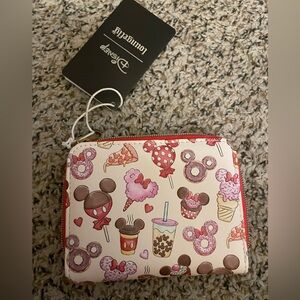 Loungefly Disney Mickey Mouse & Minnie Heart Treats Wallet